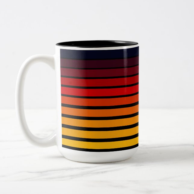 Tasse 2 Couleurs Coucher du soleil (Gauche)