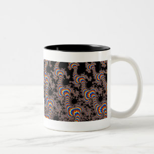Tasse 2 Couleurs Couleur - Art fractal