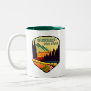 Tasse 2 Couleurs Couleurs du Dutchess Rail Trail