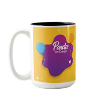 Coupe de crème glacée Panda