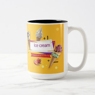 Tasse 2 Couleurs Coupe de crème glacée Panda
