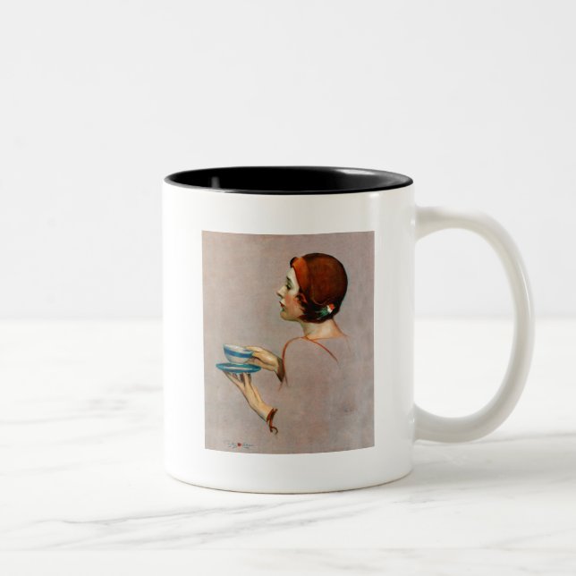 Tasse 2 Couleurs Coupe de Java (Droit)
