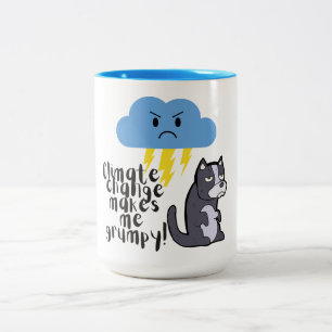 Tasse 2 Couleurs Coupe de la moquette grincheuse sur le changement