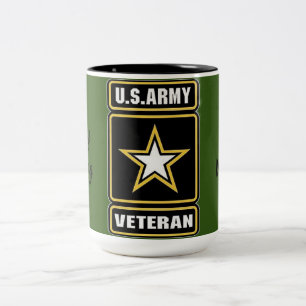 Tasse 2 Couleurs Coupe des vétérans de l'armée américaine