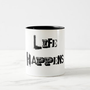 Tasse 2 Couleurs Coupe "Life Happs"