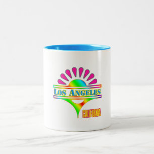 Tasse 2 Couleurs Coupe "Los Angeles Colorée 1"