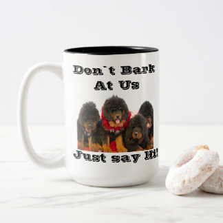 Tasse 2 Couleurs Coupe Mastiff Tibétain