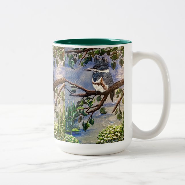 Tasse 2 Couleurs Coupe Mme Kingfisher (Droit)