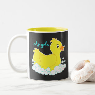 Tasse 2 Couleurs Coupe/Mug en caoutchouc de tableau noir