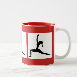 Tasse 2 Couleurs Coupe Rouge de café