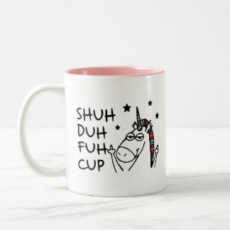 Tasse 2 Couleurs Coupe SHUH DUH FUH avec le Humour de design Unicor
