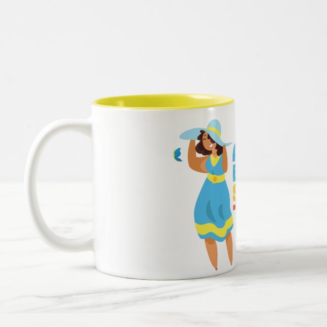 Tasse 2 Couleurs Coupe Sunshine (Gauche)