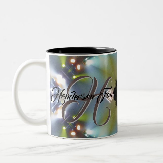 Tasse 2 Couleurs Coupes de chocolat chaud personnalisées (Gauche)
