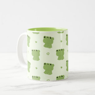 Tasse 2 Couleurs Couple de grenouille mignonne