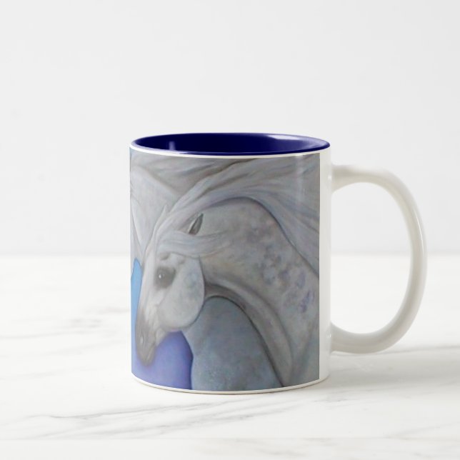 Tasse 2 Couleurs Coureurs de vent (Droit)
