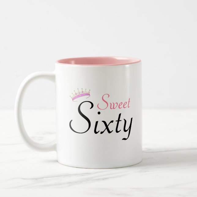 Tasse 2 Couleurs Couronne moderne Sweet Sixty (Gauche)