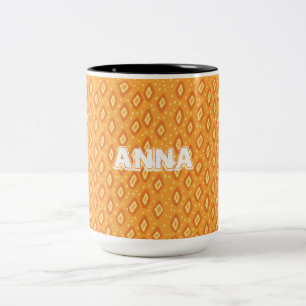 Tasse 2 Couleurs Couverture Jaune et Orange