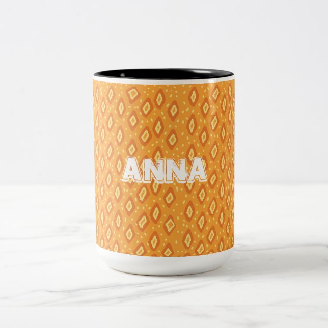 Tasse 2 Couleurs Couverture Jaune et Orange (Centre)