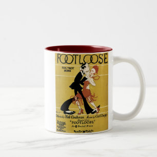 Tasse 2 Couleurs Couverture Vintage de Football