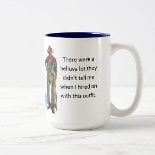 TASSE 2 COULEURS COWBOY