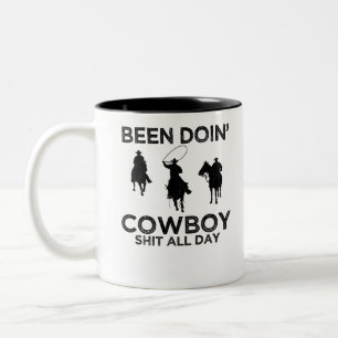 Tasse 2 Couleurs cowboy