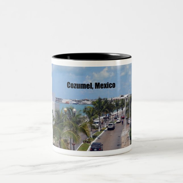 Tasse 2 Couleurs Cozumel, Mexique (Centre)