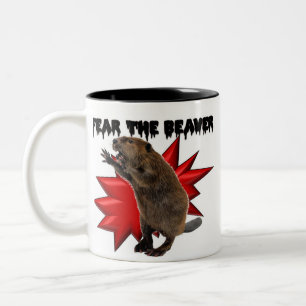 Tasse 2 Couleurs Craignez le castor