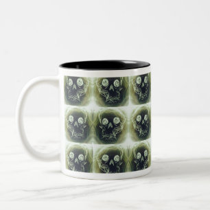 Tasse 2 Couleurs crâne