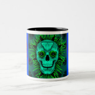 Tasse 2 Couleurs Crâne Triptastic