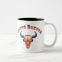 Crânes de Buffalo du Dakota du Sud
