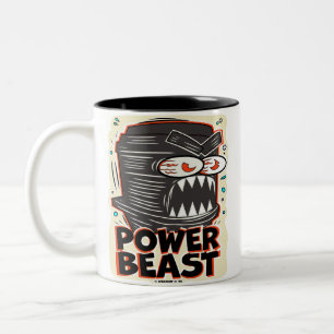 Tasse 2 Couleurs Creekrat Cartoon Studios Power Beast Art