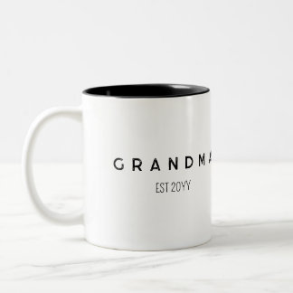 Tasse 2 Couleurs créez votre propre Amour Moderne Vous Grand-Père