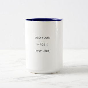 Tasse 2 Couleurs Créez votre propre blanc 
