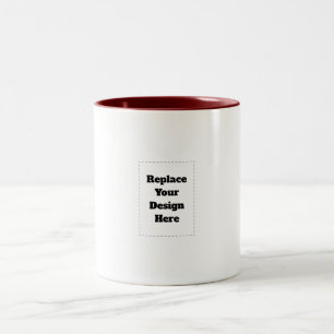 Tasse 2 Couleurs Créez votre propre blanc