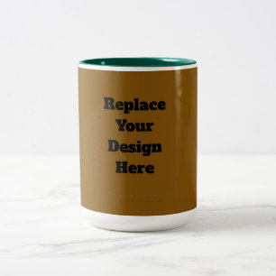 Tasse 2 Couleurs Créez Votre Propre Marron