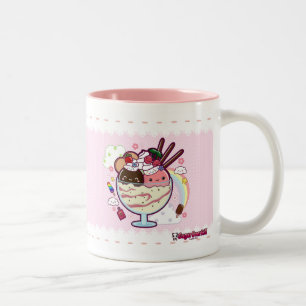 Tasse 2 Couleurs Crème glacée de Kawaii