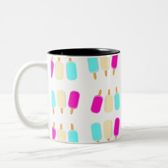 Tasse 2 Couleurs crème glglace trois couleurs (Gauche)