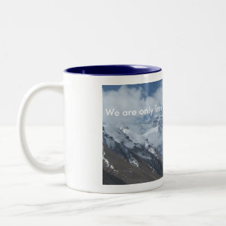 Tasse 2 Couleurs Crête tibétaine d'Everest