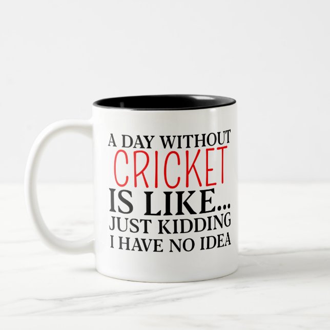 Tasse 2 Couleurs cricket (Gauche)