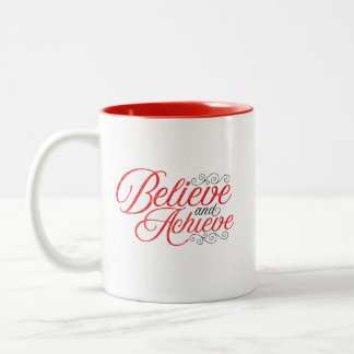Tasse 2 Couleurs Croire et réussir la chèvre