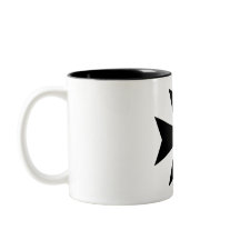 Croix maltaise noire