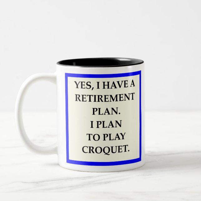 TASSE 2 COULEURS CROQUET (Gauche)