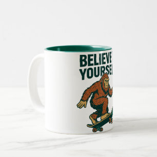 Tasse 2 Couleurs Croyez en vous-même, Art de motivation