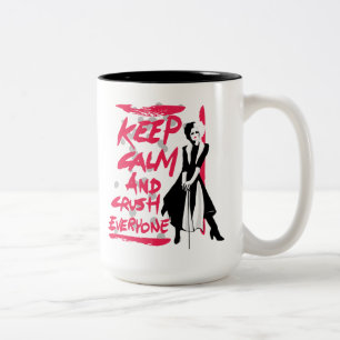 Tasse 2 Couleurs Cruella   Gardez le calme et écrasez tout le monde