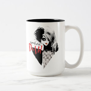 Tasse 2 Couleurs Cruella  Parler du collage De Vil Diamond