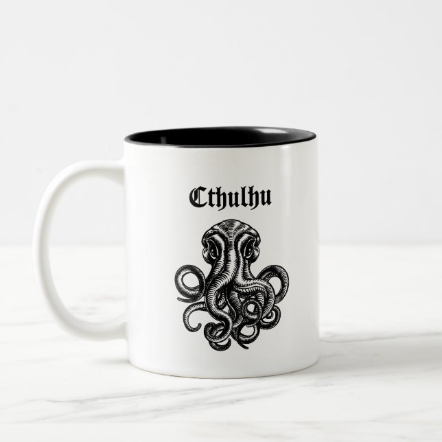 Tasse 2 Couleurs Cthulhu Lord - Savior Lovecraft (Gauche)