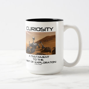 Tasse 2 Couleurs Curiosité un testament à l'esprit de l'explorati
