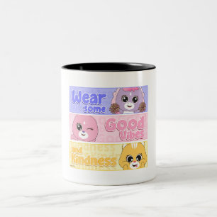 Tasse 2 Couleurs Cute Animal Frienz : Parfait pour les enfants