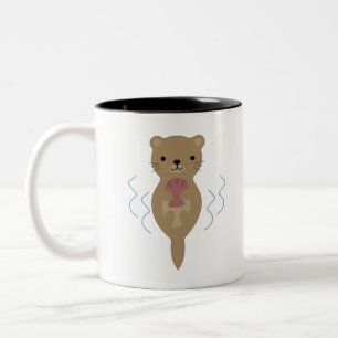 Tasse 2 Couleurs Cute Otter