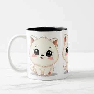 Tasse 2 Couleurs Cute petite chatte